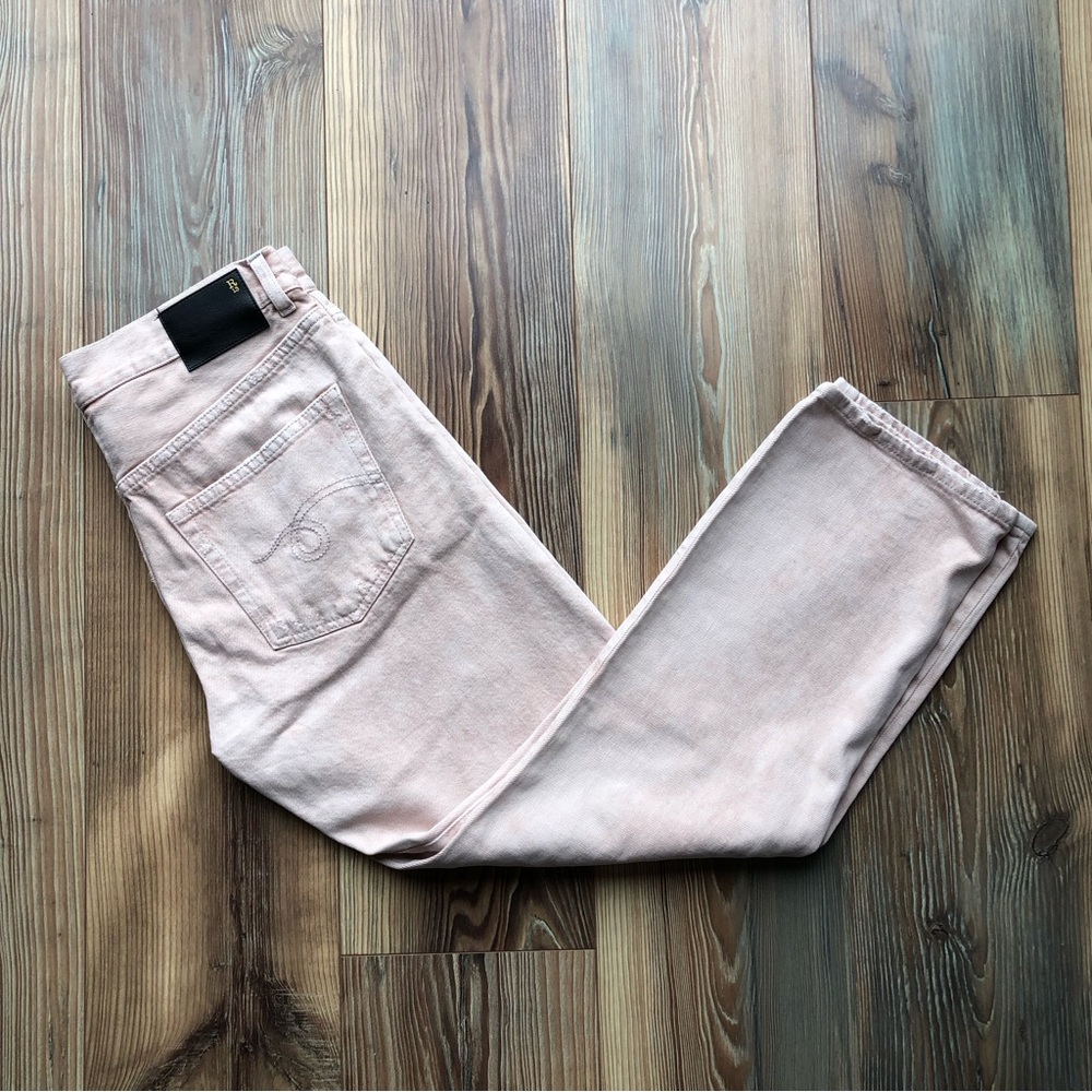 R13 Jeans Women’s Boyfriend Jean Distressed Peyton Pink (25)